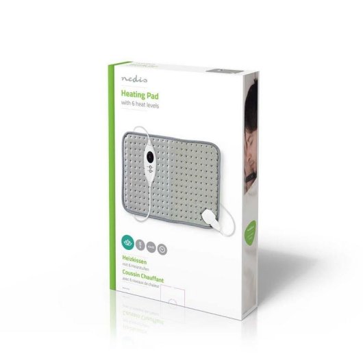 Almohadilla elettrica NEDIS PEHP110CGY 100 W grigia 43x32 cm