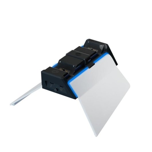 Base de Carregamento ONiVERSE Station X3 Cómodo PS5 RGB Suporta 3 Dispositivos