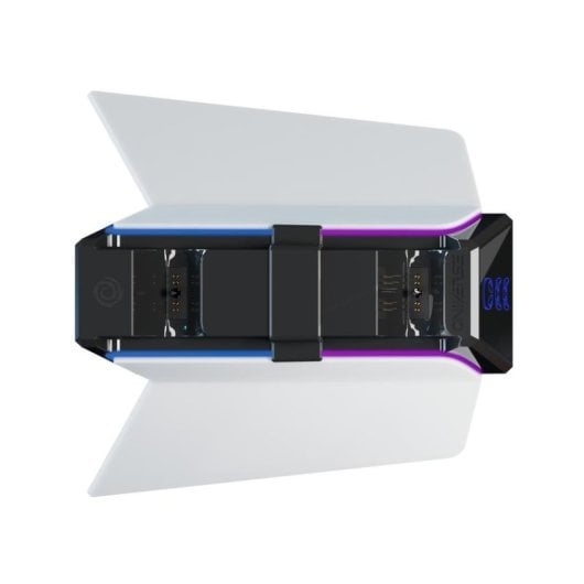 Base de Carregamento ONiVERSE Station X3 Cómodo PS5 RGB Suporta 3 Dispositivos