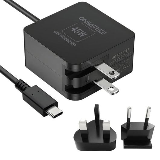 Cargador ONiVERSE ONICAB3-MULTI-BLK carga rápida para Nintendo Switch y dispositivos USB-C