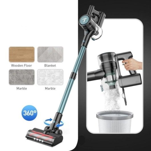 Stielstaubsauger Teendow P11pro 0,25kW Kabellos Schwarz