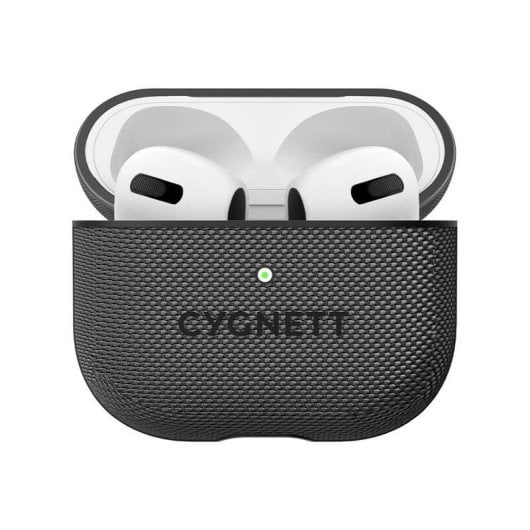 Funda Cygnett CY3901TEKVI para AirPods 3 Policarbonato Noir Protection Totale