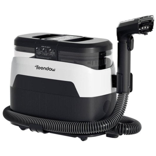 Aspiradora de Tapicerías Teendow C6 Max 1650 W Con Cable Negra