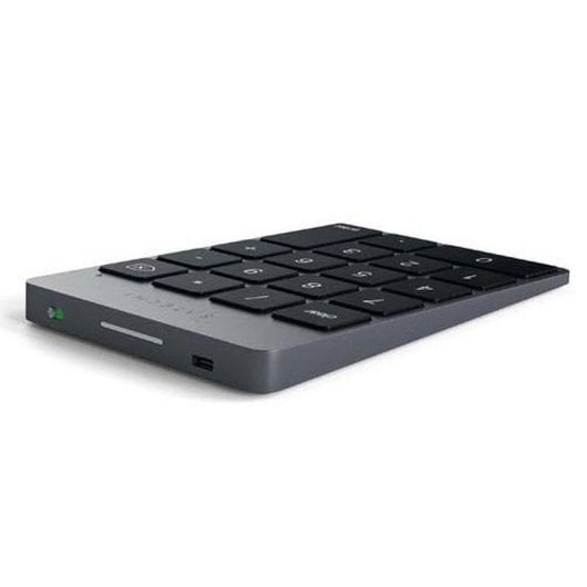 Teclado Satechi SA-ST-KSALKPM numérico Bluetooth recarregável Alumínio cinzento Layout Internacional compacto