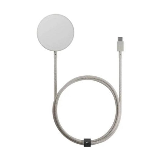 Chargeur sans fil Native Union SNST-QI2-SAN MagSafe 15W support repliable 1,5 m gris