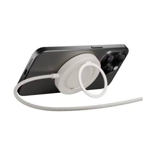 Chargeur sans fil Native Union SNST-QI2-SAN MagSafe 15W support repliable 1,5 m gris