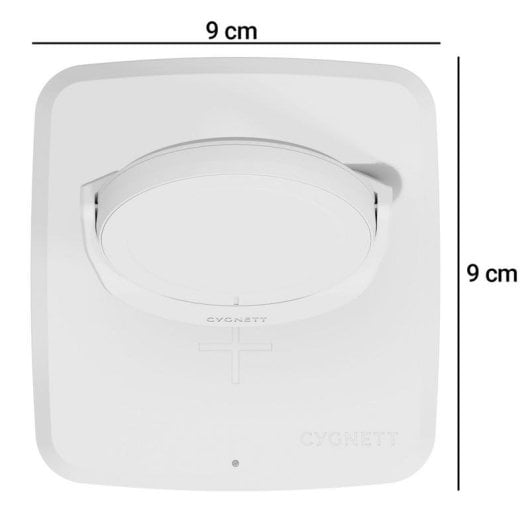 Caricatore Cygnett CY5099BUNCP Wireless 2in1 Qi2 USB-C 15W/5W Bianco
