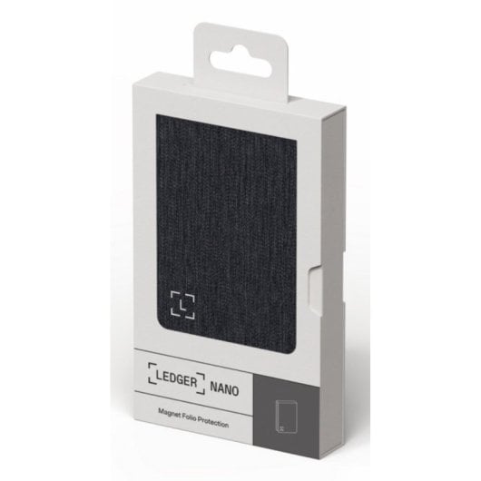 Funda Ledger Nano Gen5 Magnétique Anthracite Protection Sécurisée