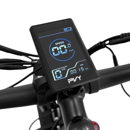 Bicicletta elettrica PVY Max26 250W doppio motore 48V30Ah freni idraulici 26" arancione