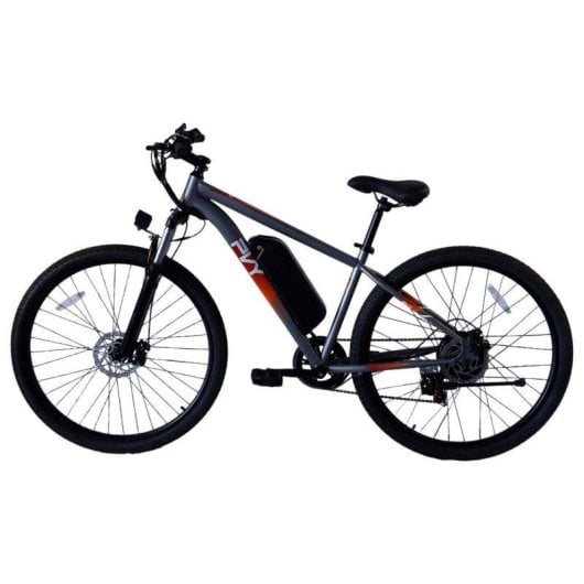 Bicicleta eléctrica PVY M29 motor 250 W batería 48 V 17,5 Ah frenos de disco 29 pulgadas Gris