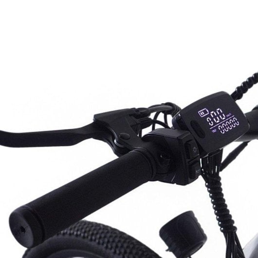 Bicicleta eléctrica PVY M29 motor 250 W batería 48 V 17,5 Ah frenos de disco 29 pulgadas Gris