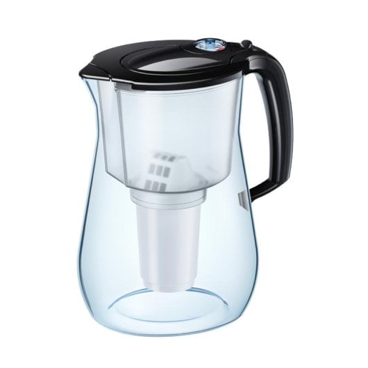 Jarra filtradora AQUAPHOR Provence 4,2 L octogonal resistente negra