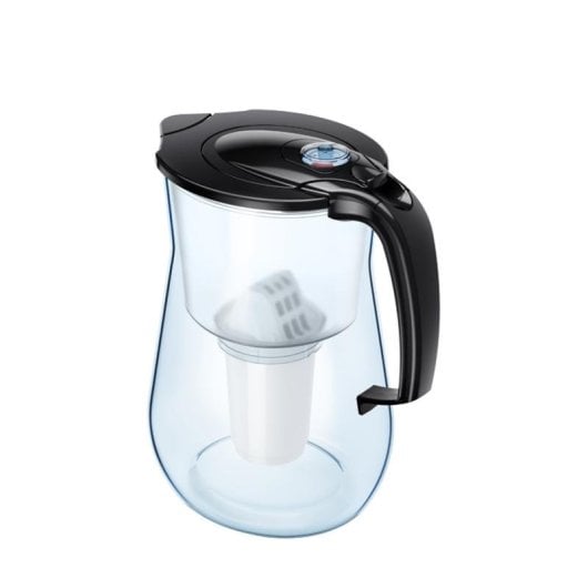 Jarra filtradora AQUAPHOR Provence 4,2 L octogonal resistente negra