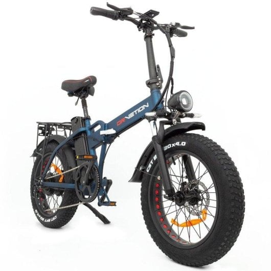 Bicicleta eléctrica DRVETION AT20 Azul motor 750 W 48 V batería 20 Ah plegable