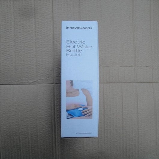 Bouillotte électrique InnovaGoods V0100538 600W Polyester Caoutchouc Bleu protection surchauffe