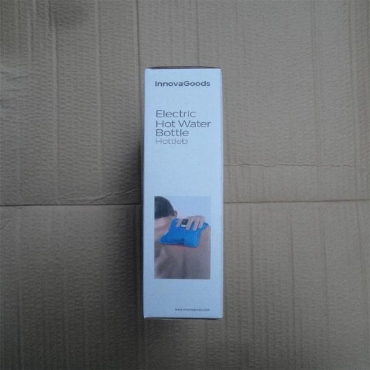 Bouillotte électrique InnovaGoods V0100538 600W Polyester Caoutchouc Bleu protection surchauffe