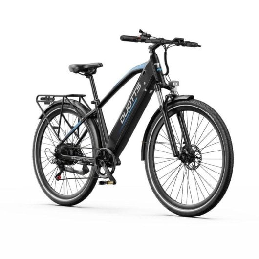Bicicleta eléctrica DUOTTS C29 Max motor 250 W batería 48 V 18 Ah freno hidráulico azul-negro