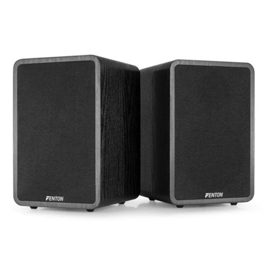 Altavoces Fenton Estantería Cableados 200 W Bass Reflex Black