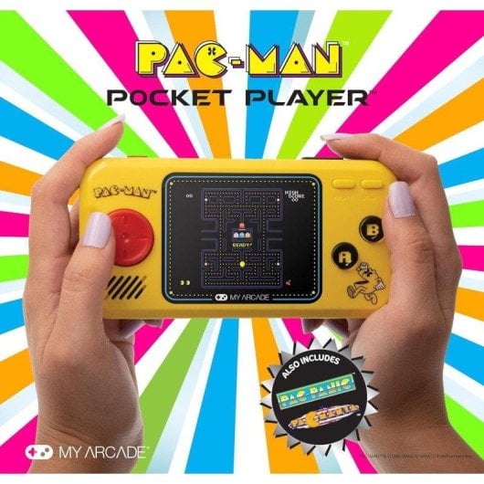 DREAMGEAR Pocket Player Pro Retro ARM 256MB Estojo de Viagem Amarelo