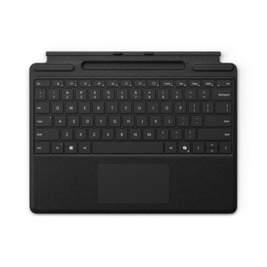 Tastiera Microsoft Surface Pro magnetica layout spagnolo Touchpad Alcantara nera
