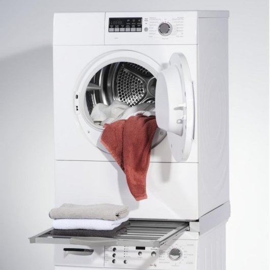 Waschmaschinenzubehör Xavax 110225 Metall Universal Zwischenbaurahmen mit Ablage