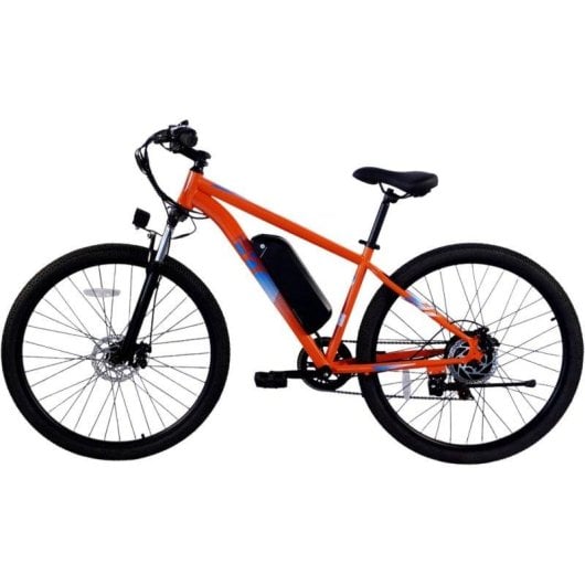 Bicicleta eléctrica PVY M29 Motor 250 W Batería 48 V 17,5 Ah Ruedas 29" Naranja