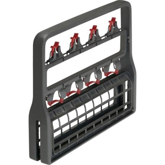 Geschirrkorb AEG A9SZGB01 Graues Kunststoff Klappdesign für 8 Weingläser