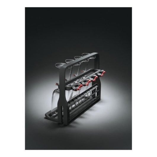 Geschirrkorb AEG A9SZGB01 Graues Kunststoff Klappdesign für 8 Weingläser