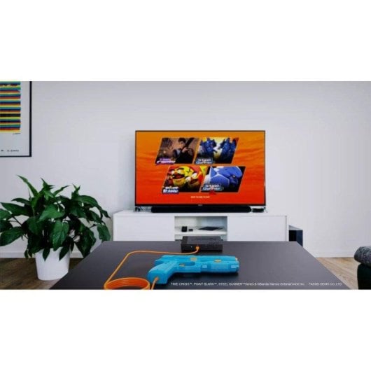 G'Aim'E Time Crisis Celebrating 30 Retro Plug & Play Cámara IA Juegos Extra Negro