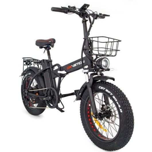 Bicicleta eléctrica Drvetion AT20 750W plegable transmisión 7 velocidades neumáticos 20x4"