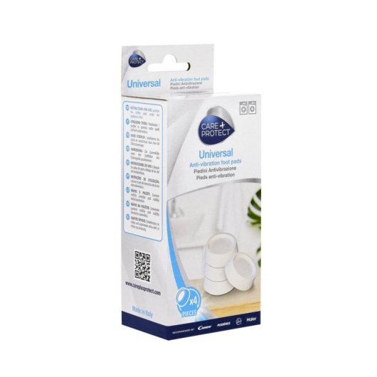 Base Antivibração Care + Protect CAF1001 Borracha Compatível Universal 4 Peças