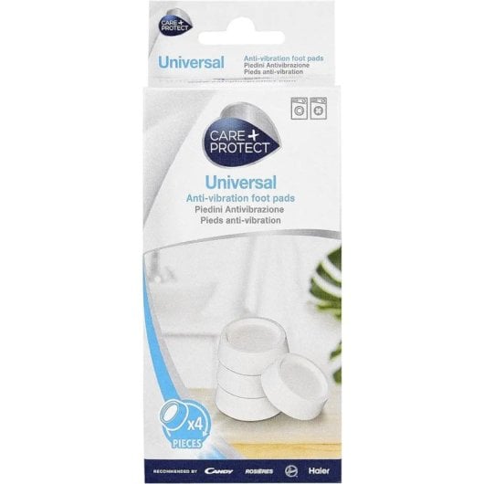 Base Antivibração Care + Protect CAF1001 Borracha Compatível Universal 4 Peças