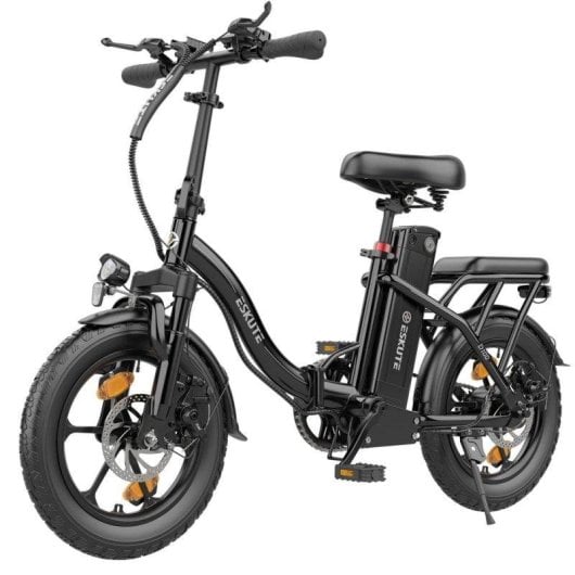 Vélo électrique Eskute D100 250W 36V 13Ah roues 16 pouces frein à disque noir