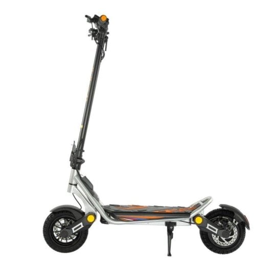 Trottinette électrique KuKirin A1 800W Autonomie 45km Pneus 10 pouces Frein à disque Argent