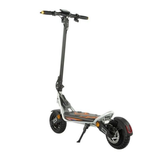 Trottinette électrique KuKirin A1 800W Autonomie 45km Pneus 10 pouces Frein à disque Argent