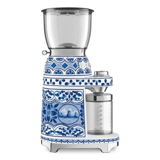 Moulin à café SMEG CGF01DGBEU Blu Mediterraneo 350g Fresa inox 30 niveaux