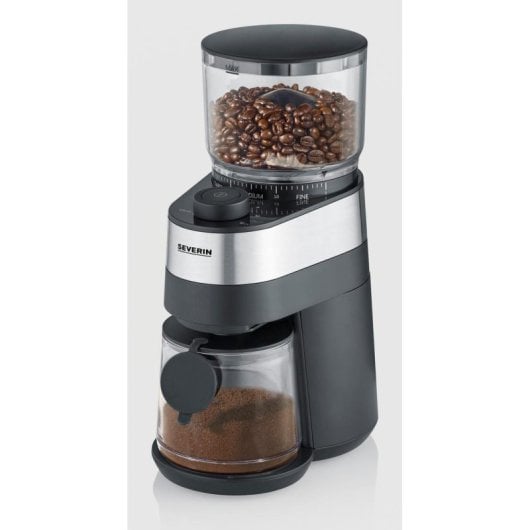 Kaffeemühle SEVERIN KM 3880 240 g 140 W 30 Mahlgrade Schwarz Edelstahl