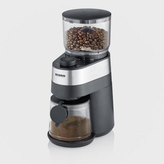 Kaffeemühle SEVERIN KM 3880 240 g 140 W 30 Mahlgrade Schwarz Edelstahl