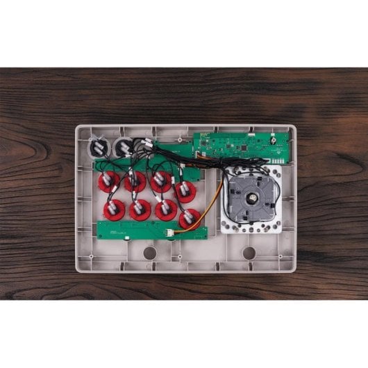 Joystick 8Bitdo Arcade Stick 80FE Wireless Bluetooth USB Cinzento PC Switch