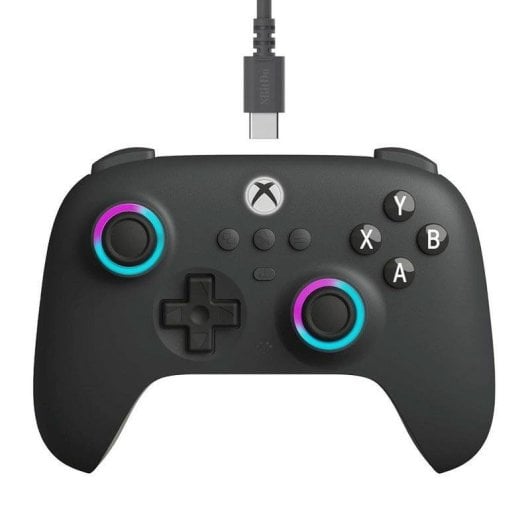 Controller 8Bitdo 82CF04D Cablato Xbox Series One Windows 10/11 Nero 2.5m
