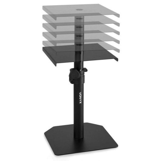 Soporte de altavoz Vonyx SMS10 ajustable para monitores de estudio, carga 20 kg