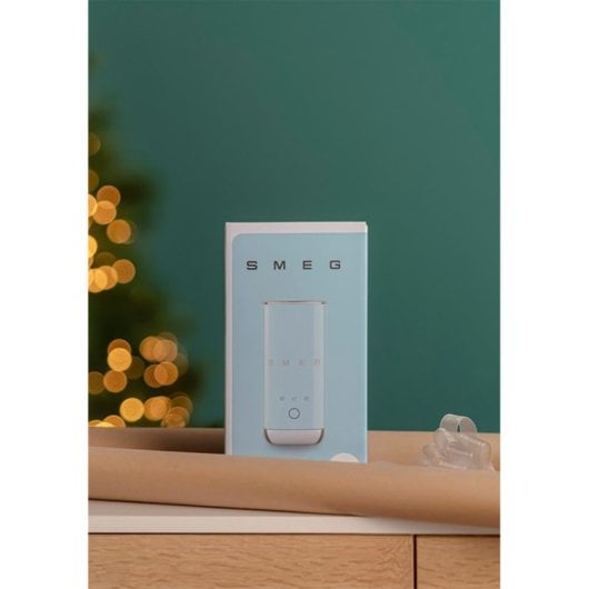 Espumador de leche SMEG MFF02BLEU 500 W cerámica apagado automático negro