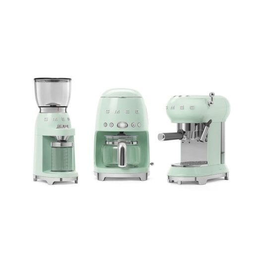Molinillo SMEG CGF11PGEU 350 g Verde pastel 30 niveles molienda
