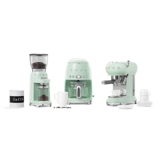 Molinillo SMEG CGF11PGEU 350 g Verde pastel 30 niveles molienda