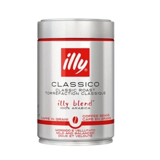 Café en grano Illy 7577 100% Arábica tueste clásico 250 g lata