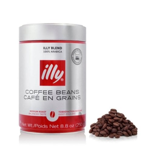 Café en grano Illy 7577 100% Arábica tueste clásico 250 g lata