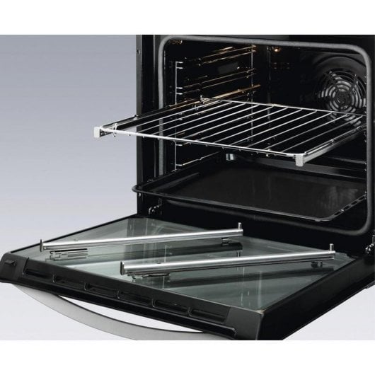 Ofenschiene AEG TR2LV Teleskopauszug 3 Ebenen Edelstahl