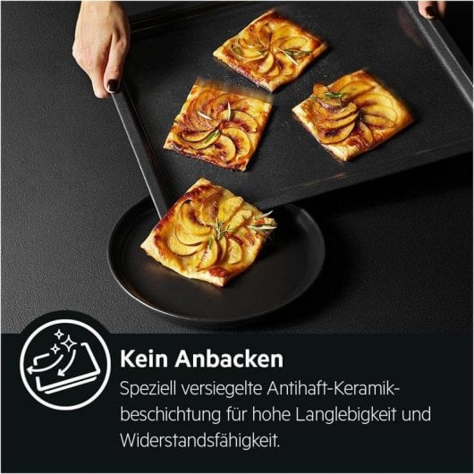 Backblech AEG A9OOAF11 antihaftbeschichtet PTFE 466x385x22mm