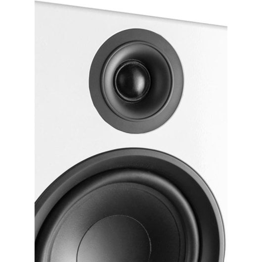 Altavoces Fenton Torre Cableados 500W blancos Bass Reflex 3 vías