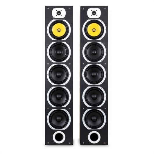 Altavoces Fenton Suelo Cable 600W con triple woofer y frontales desmontables